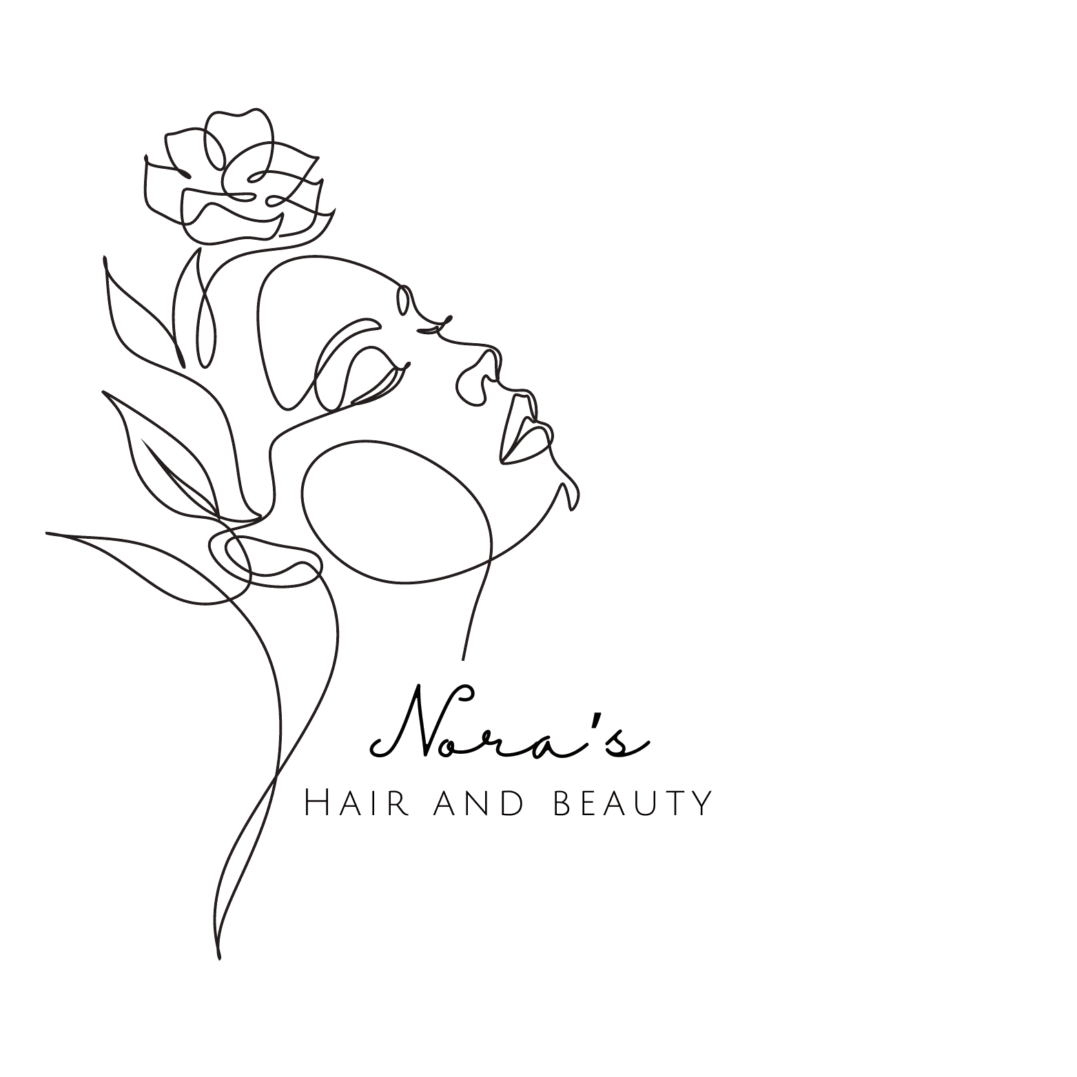 Nora's Hair and Beauty logo